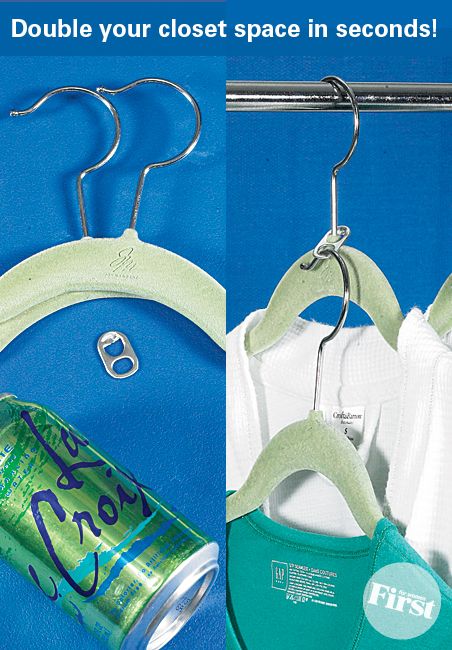 Double Your Closet Space